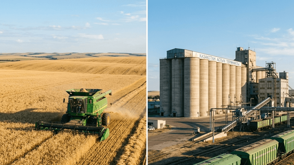Anka Agro harvest and logistics operations
